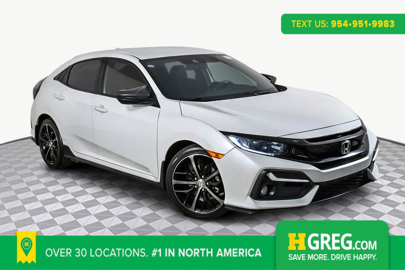 2021 Honda Civic Sport — Hatchback — 55,995 mi — West Palm Beach, FL