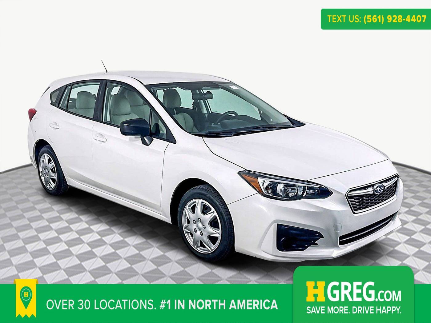 2019 Subaru Impreza 2.0i — Hatchback — 48,326 mi — West Palm Beach, FL