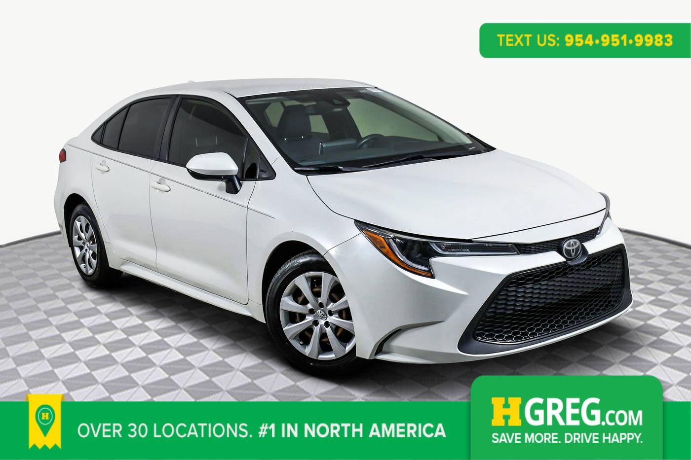 2020 Toyota Corolla LE — Sedan — 75,563 mi — West Palm Beach, FL