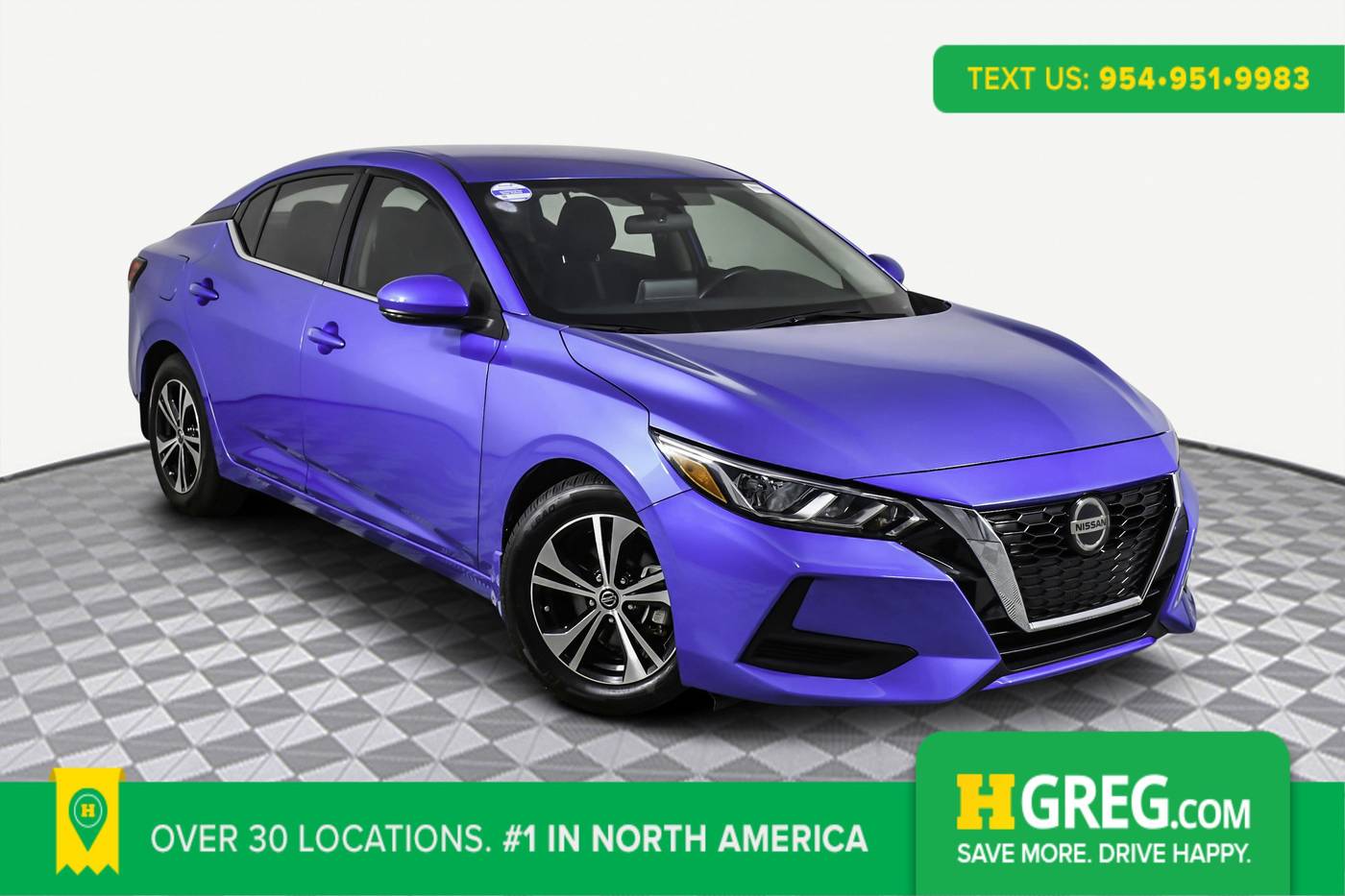 2020 Nissan Sentra SV — Sedan — 58,366 mi — West Palm Beach, FL