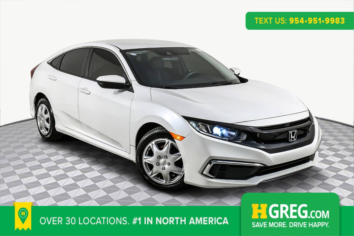 2020 Honda Civic LX — Sedan — 49,814 mi — West Palm Beach, FL