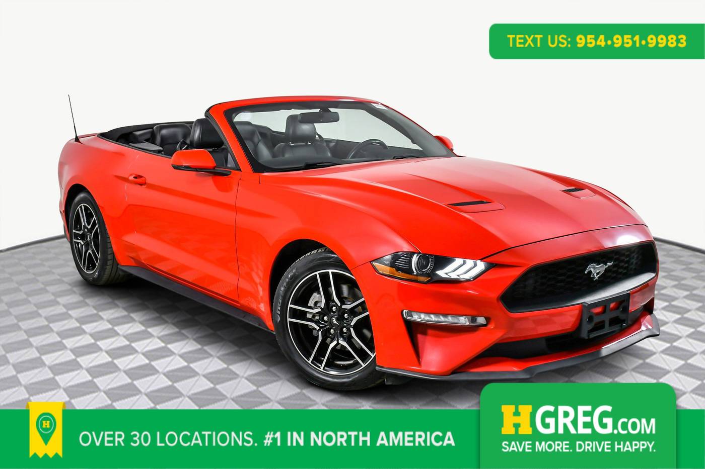 2019 Ford Mustang EcoBoost Premium — Convertible — 31,588 mi — West Palm Beach, FL