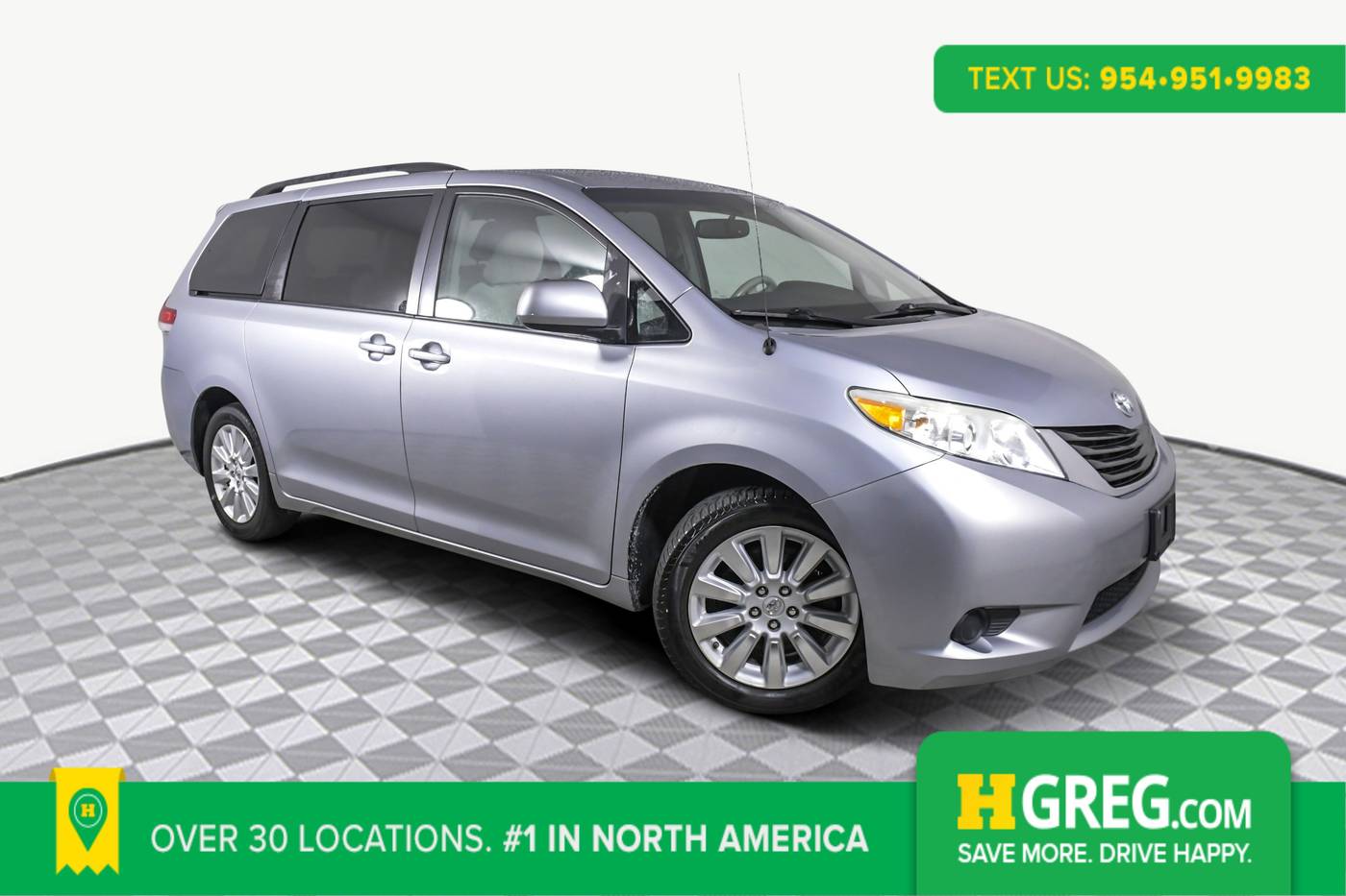 2014 Toyota Sienna LE — Minivan — 164,983 mi — West Palm Beach, FL