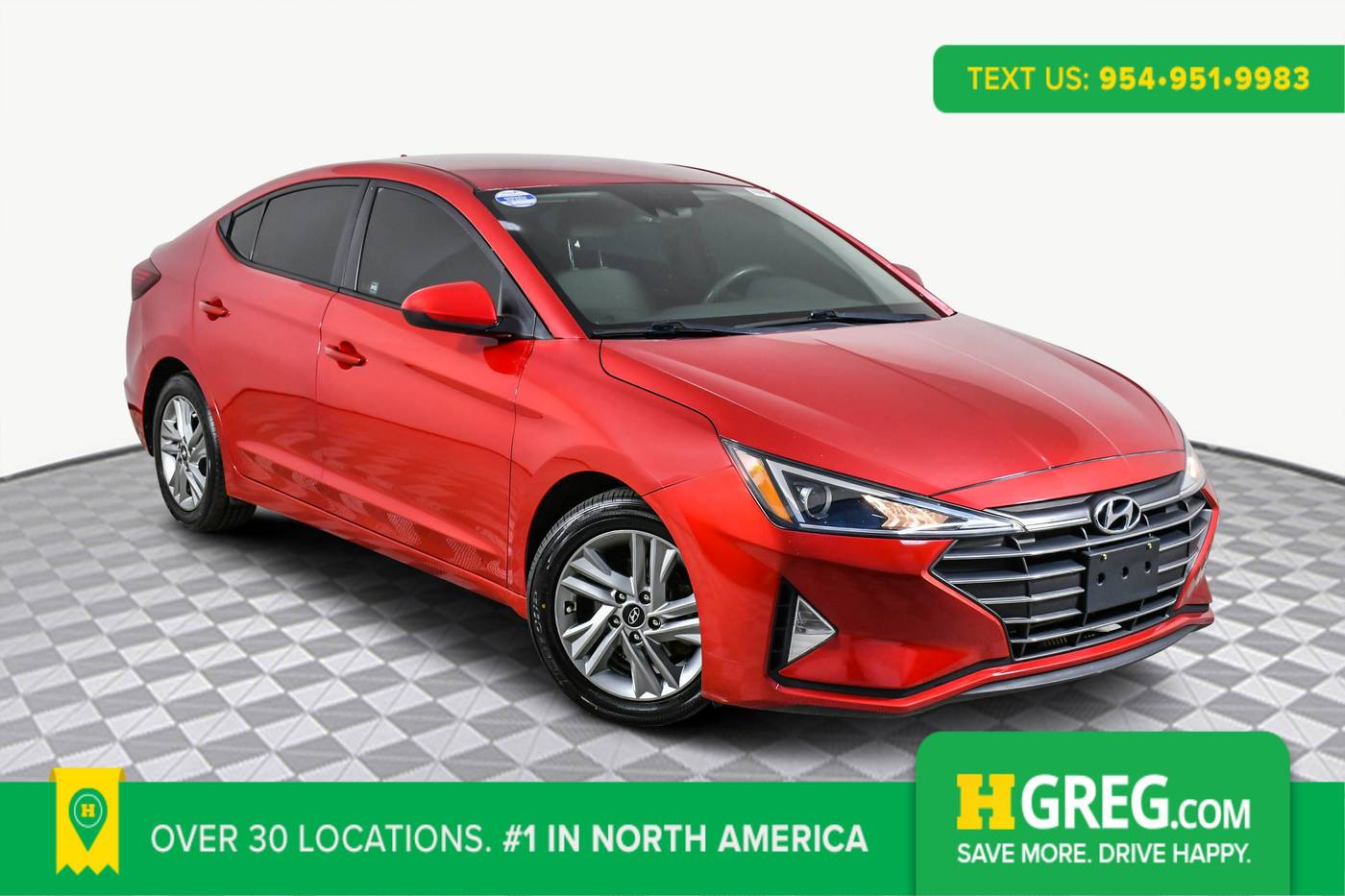 2020 Hyundai Elantra SEL — Sedan — 72,039 mi — West Palm Beach, FL