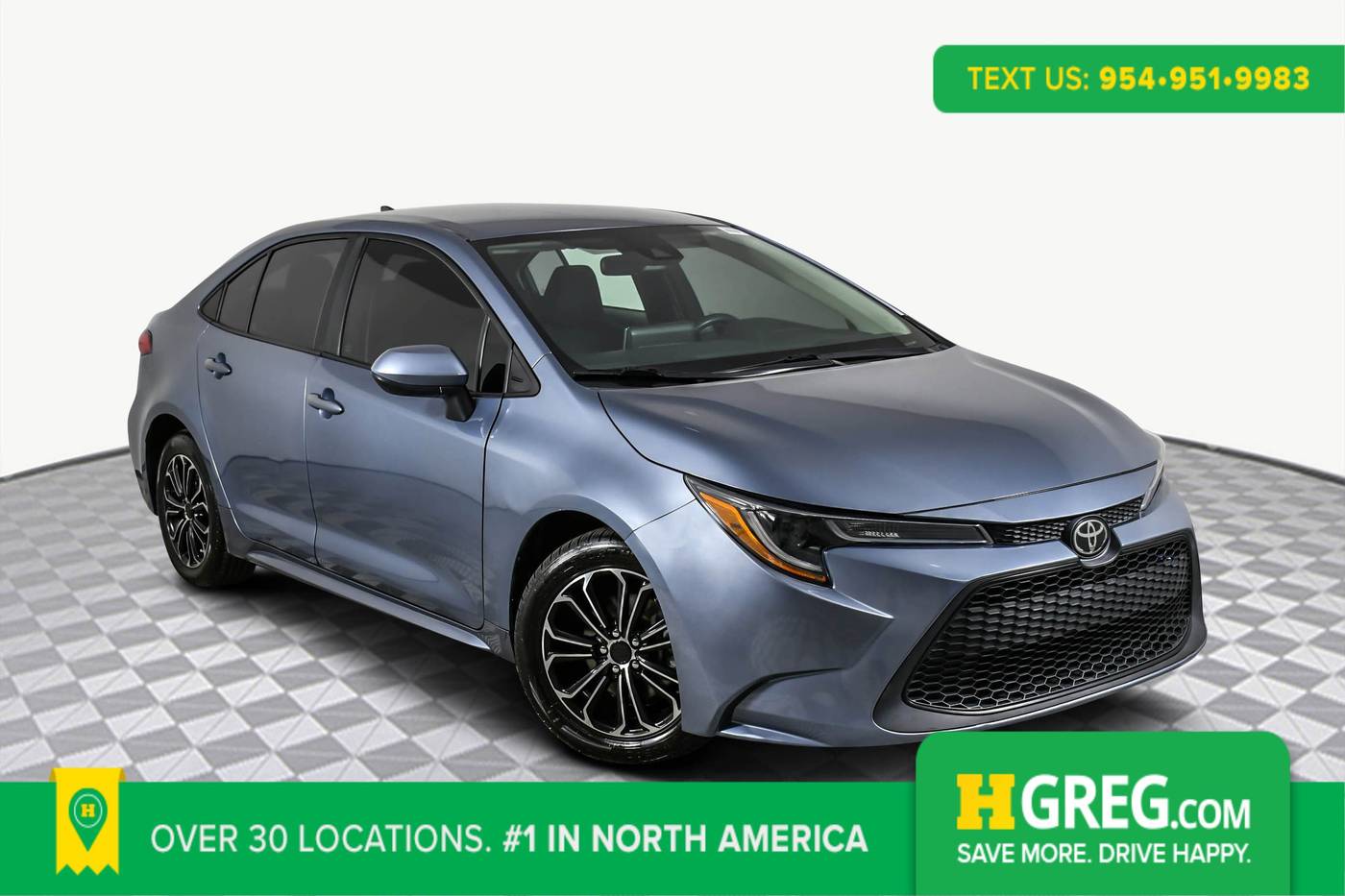 2020 Toyota Corolla LE — Sedan — 75,876 mi — West Palm Beach, FL