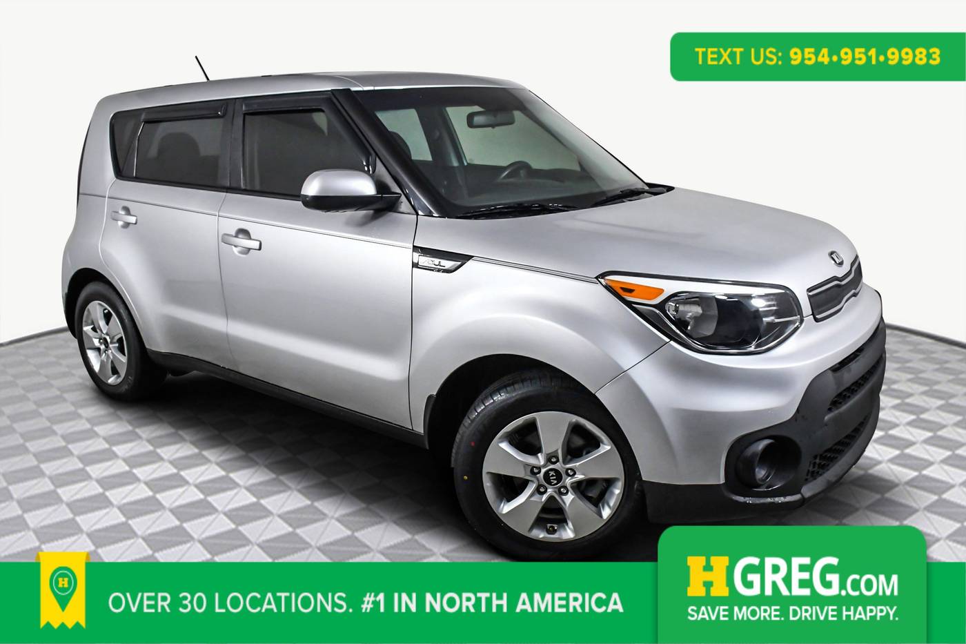 2019 Kia Soul Base — Hatchback — 45,637 mi — West Palm Beach, FL