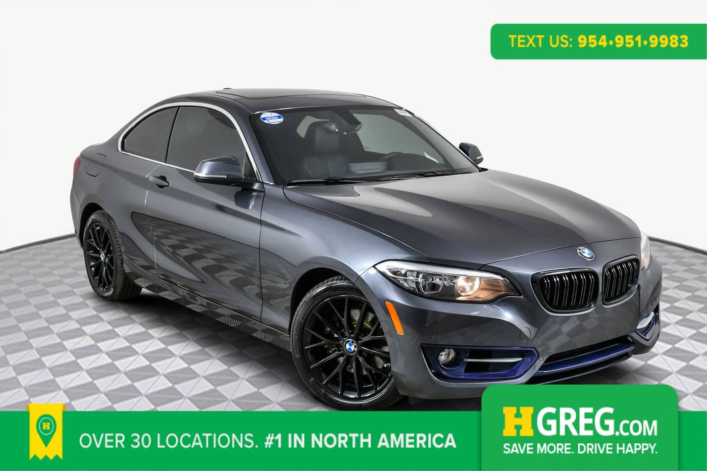 2016 BMW 2 Series 228i — Coupe — 76,447 mi — West Palm Beach, FL