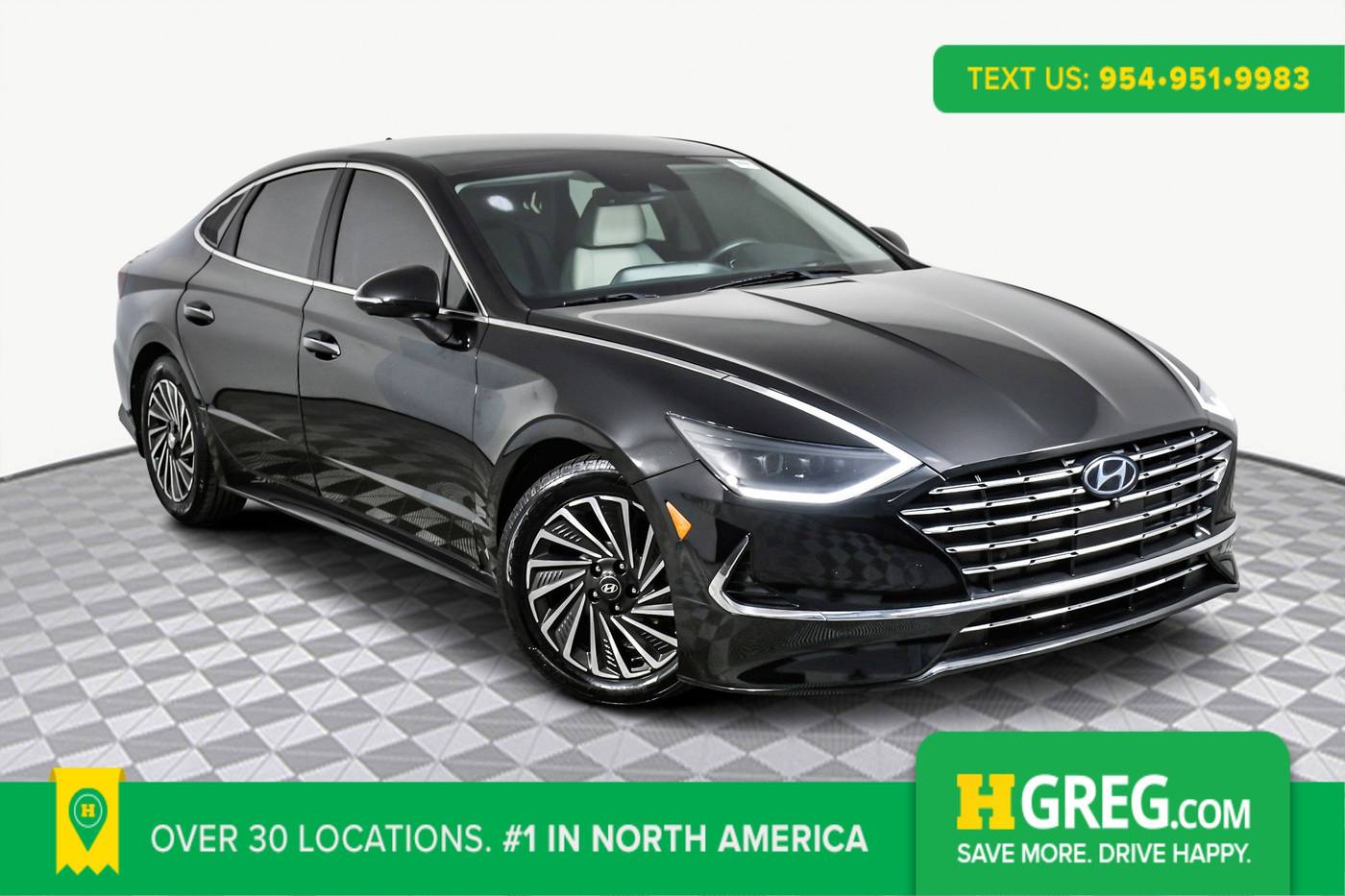 2021 Hyundai Sonata Hybrid Limited — Sedan — 51,400 mi — West Palm Beach, FL