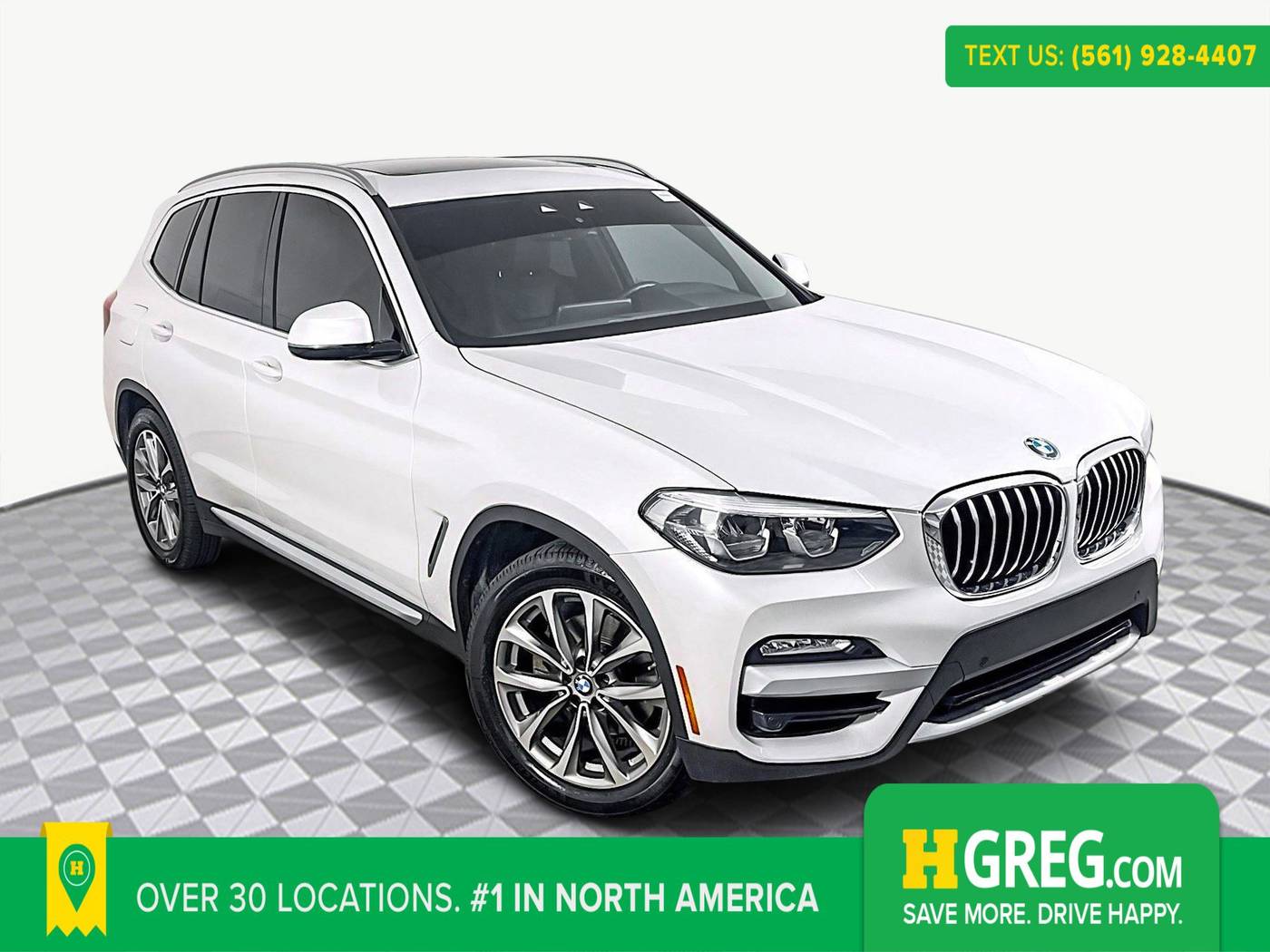 2019 BMW X3 30i — SUV — 53,154 mi — West Palm Beach, FL
