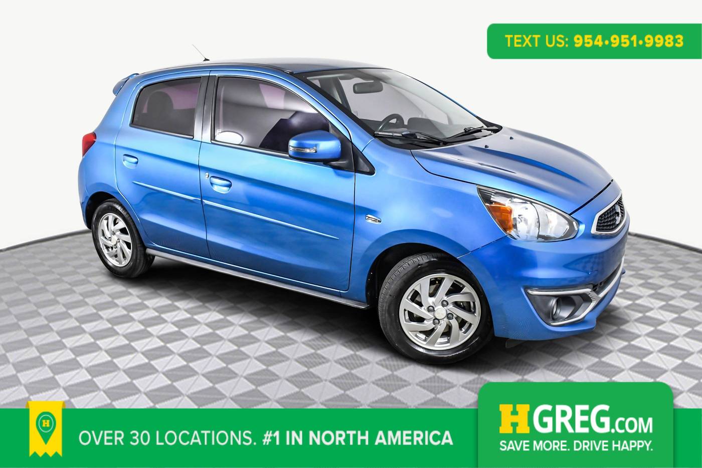 2018 Mitsubishi Mirage SE — Hatchback — 78,283 mi — West Palm Beach, FL