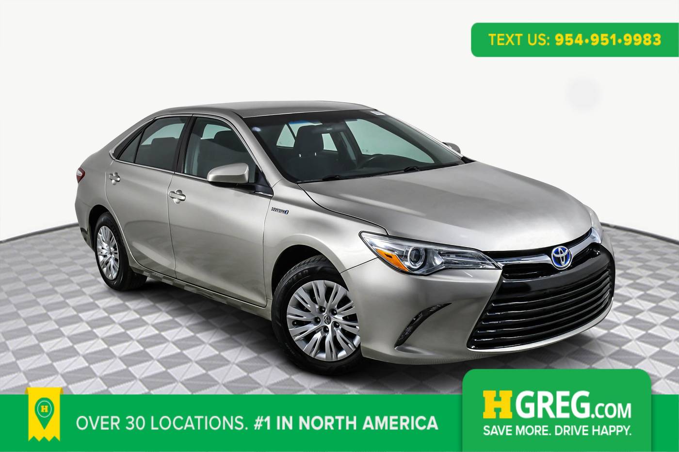 2016 Toyota Camry Hybrid LE — Sedan — 75,516 mi — West Palm Beach, FL