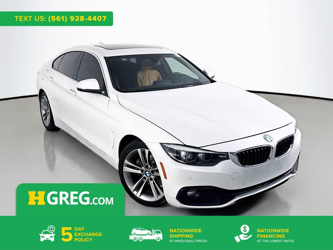 2019 BMW 4 Series 430i — Hatchback — 42,133 mi — West Palm Beach, FL