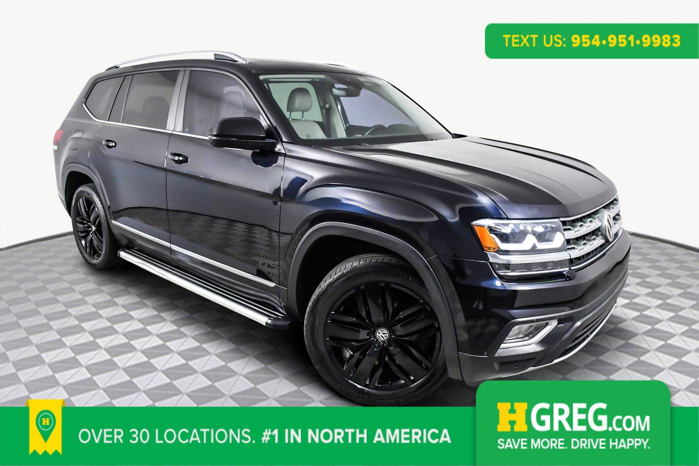 2018 Volkswagen Atlas SEL — SUV — 75,097 mi — West Palm Beach, FL