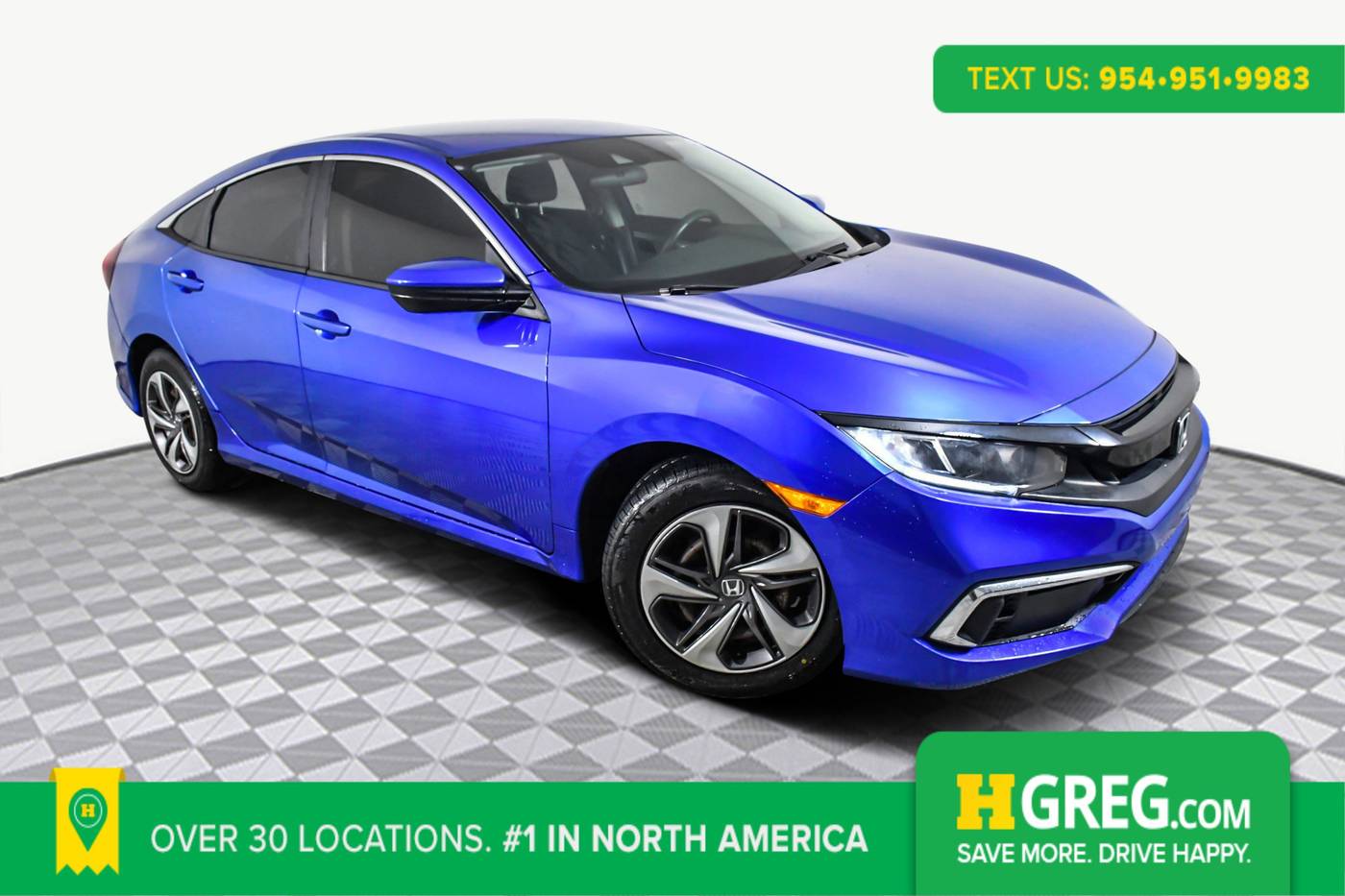2020 Honda Civic LX — Sedan — 42,167 mi — West Palm Beach, FL