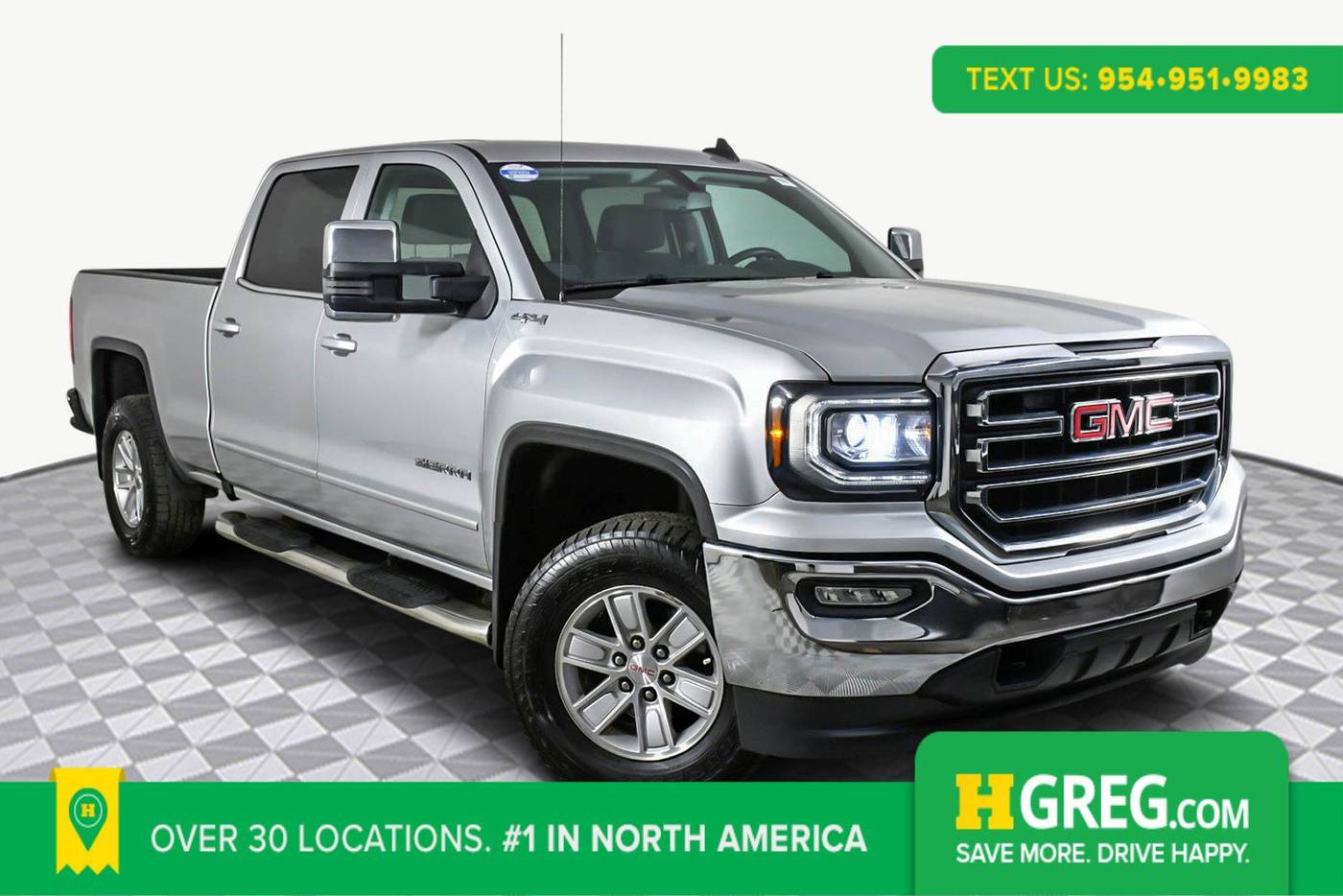 2016 GMC Sierra 1500 SLE — Pickup Truck — 57,625 mi — West Palm Beach, FL