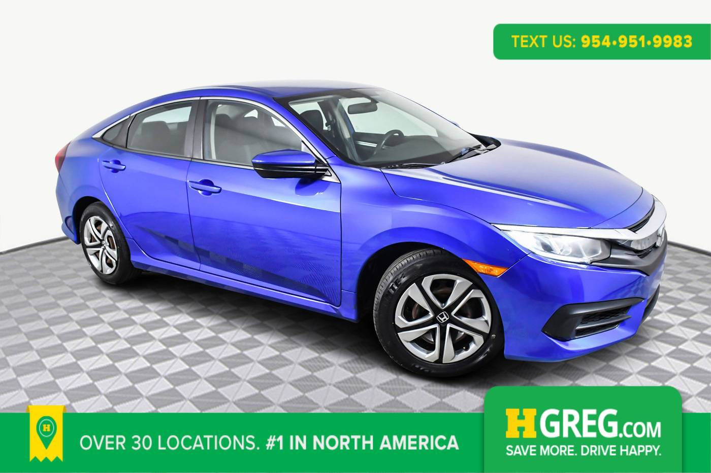 2018 Honda Civic LX — Sedan — 85,558 mi — West Palm Beach, FL