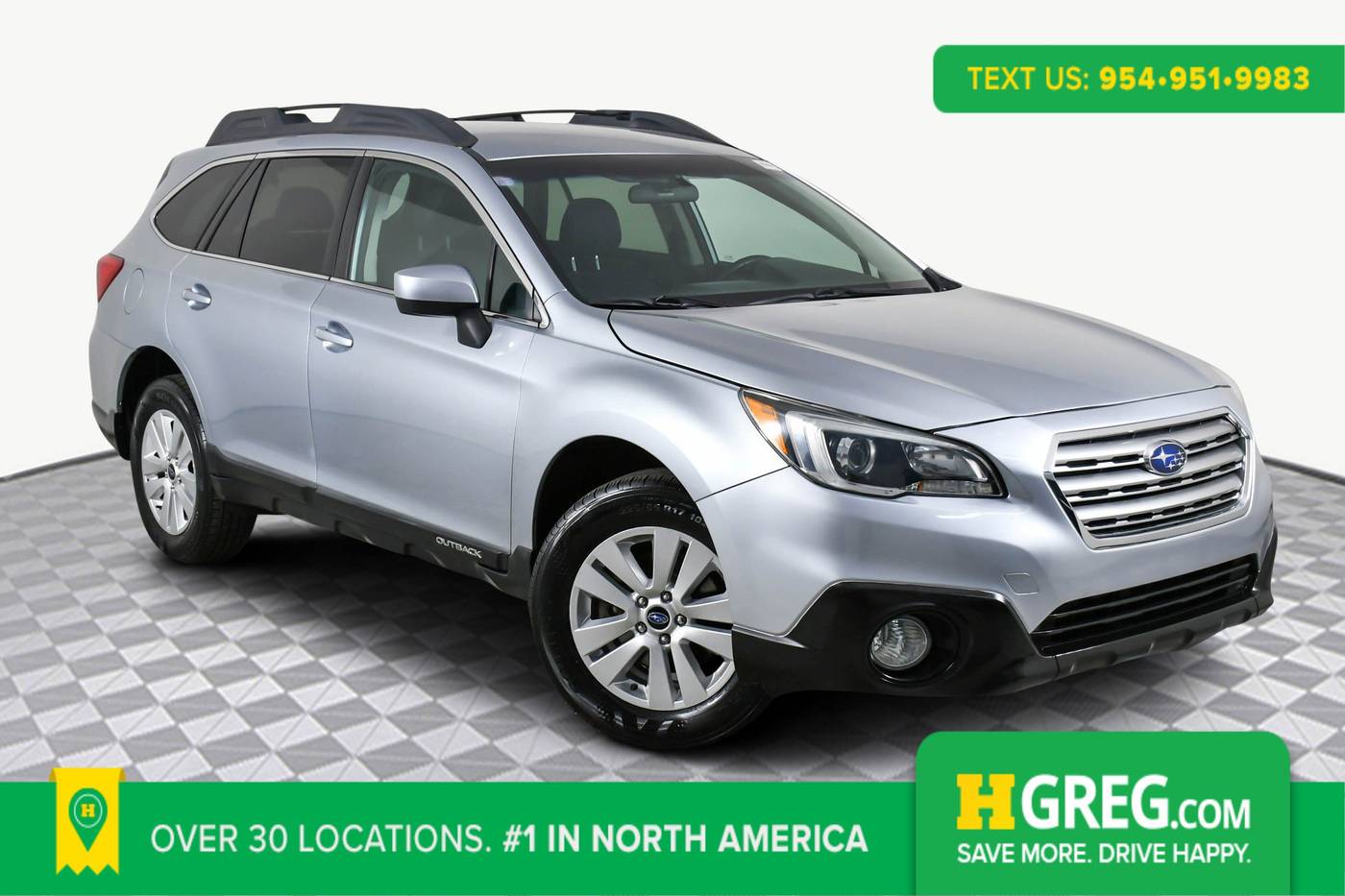 2016 Subaru Outback 2.5i Premium — SUV — 74,163 mi — West Palm Beach, FL