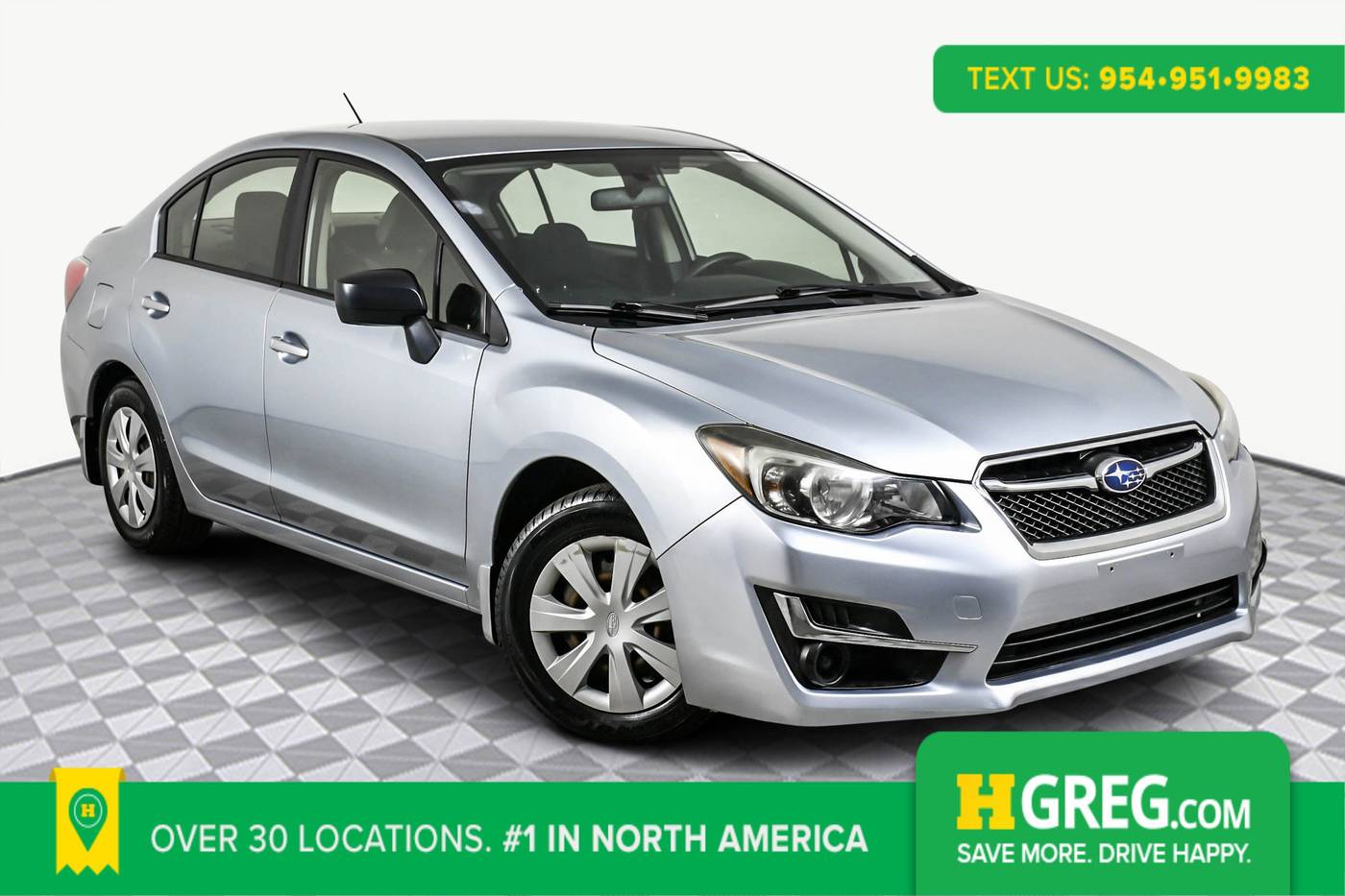 2016 Subaru Impreza 2.0i — Sedan — 58,842 mi — West Palm Beach, FL