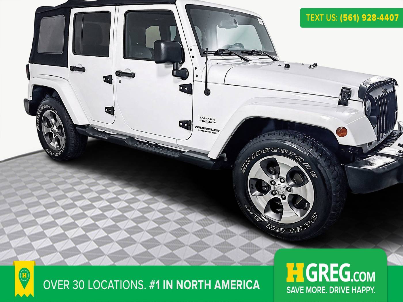 2016 Jeep Wrangler Sahara — SUV — 80,907 mi — West Palm Beach, FL