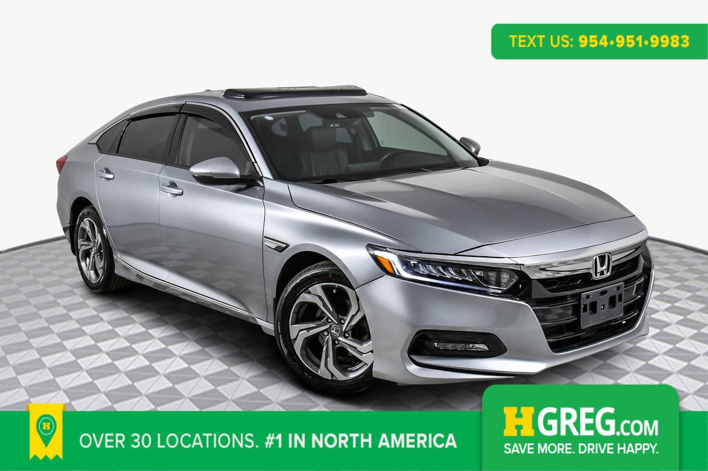 2019 Honda Accord EX-L — Sedan — 65,938 mi — West Palm Beach, FL