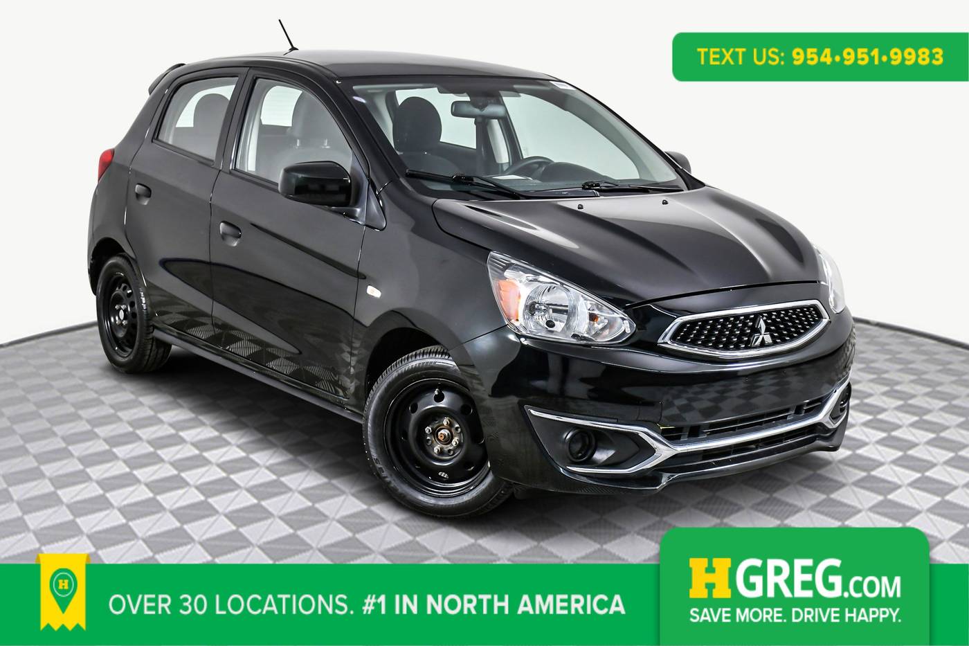 2020 Mitsubishi Mirage ES — Hatchback — 49,946 mi — West Palm Beach, FL
