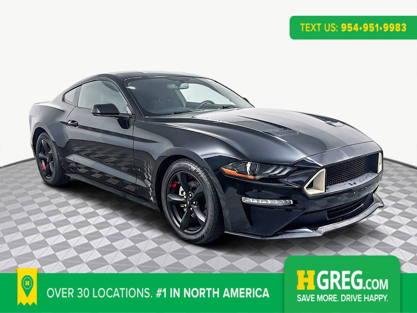 2018 Ford Mustang EcoBoost — Coupe — 70,955 mi — West Palm Beach, FL