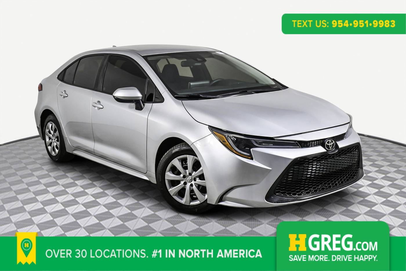 2021 Toyota Corolla LE — Sedan — 65,692 mi — West Palm Beach, FL