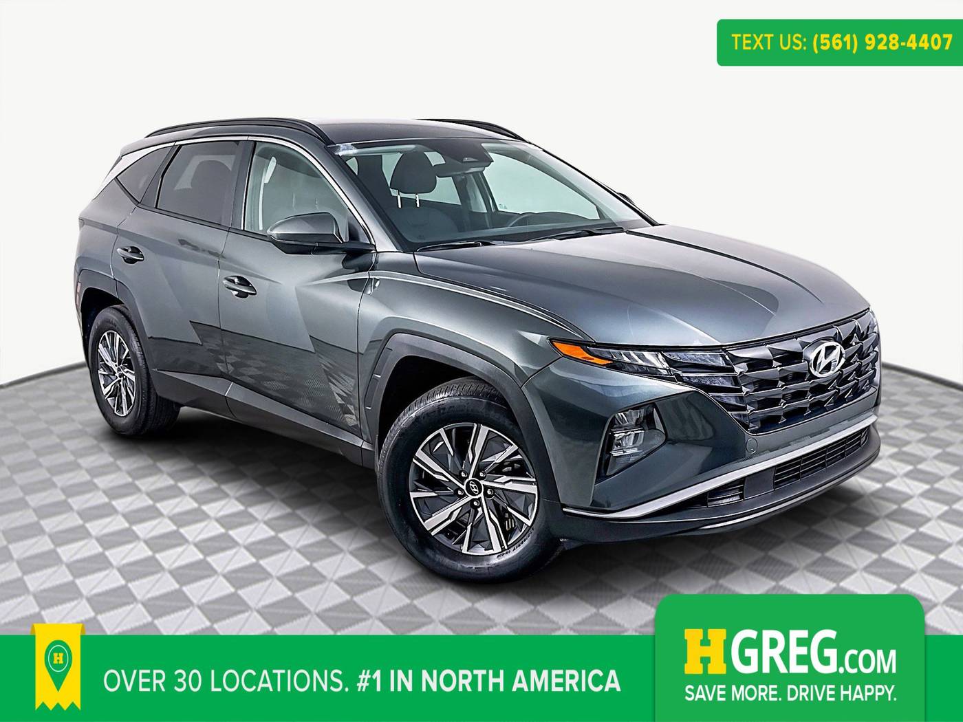 2024 Hyundai Tucson Hybrid Blue — SUV — 26,292 mi — West Palm Beach, FL