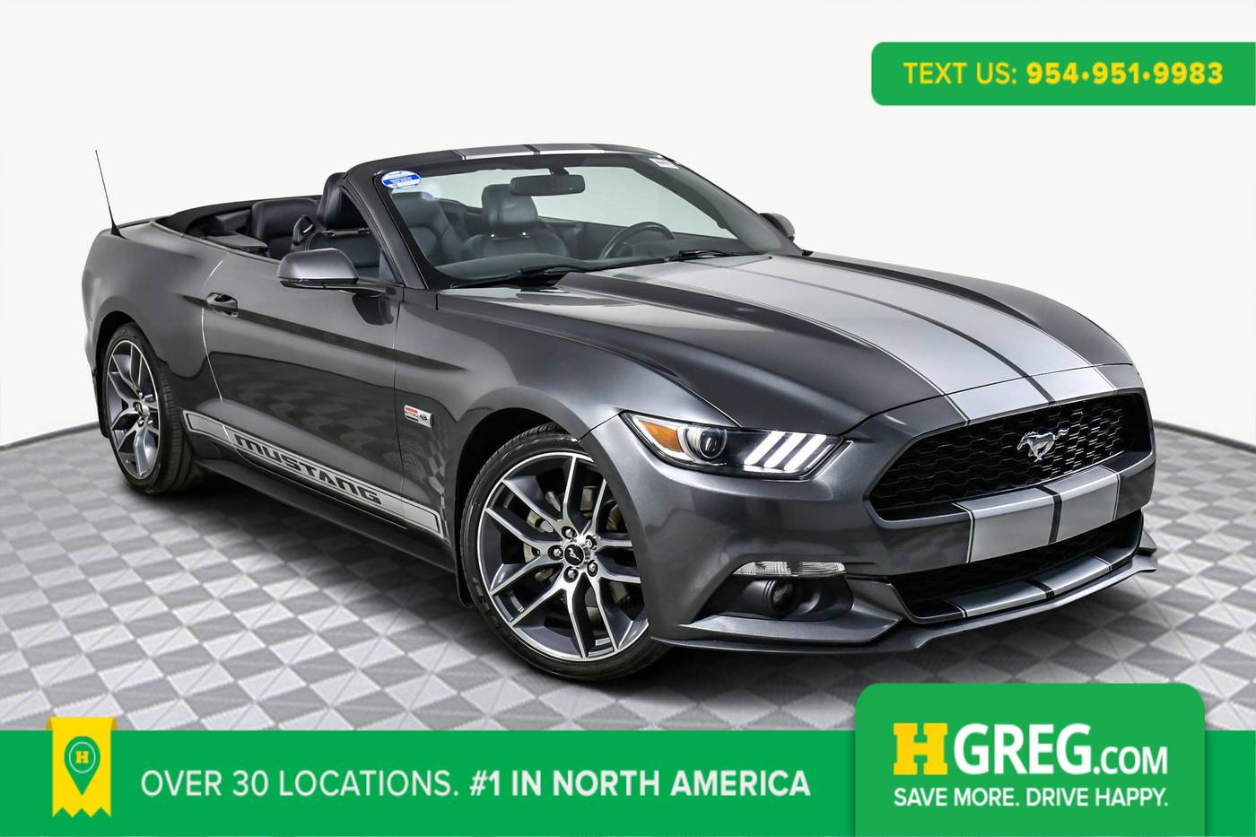 2016 Ford Mustang EcoBoost Premium — Convertible — 49,134 mi — West Palm Beach, FL