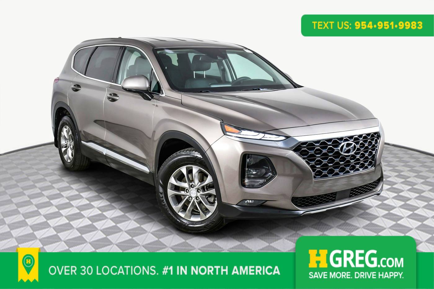 2020 Hyundai Santa Fe SEL — SUV — 76,289 mi — West Palm Beach, FL