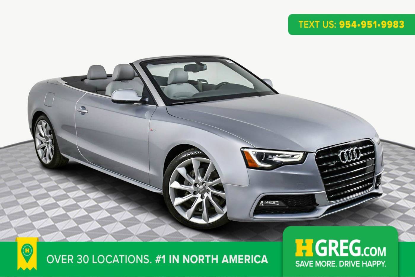 2016 Audi A5 Premium Plus — Convertible — 71,246 mi — West Palm Beach, FL