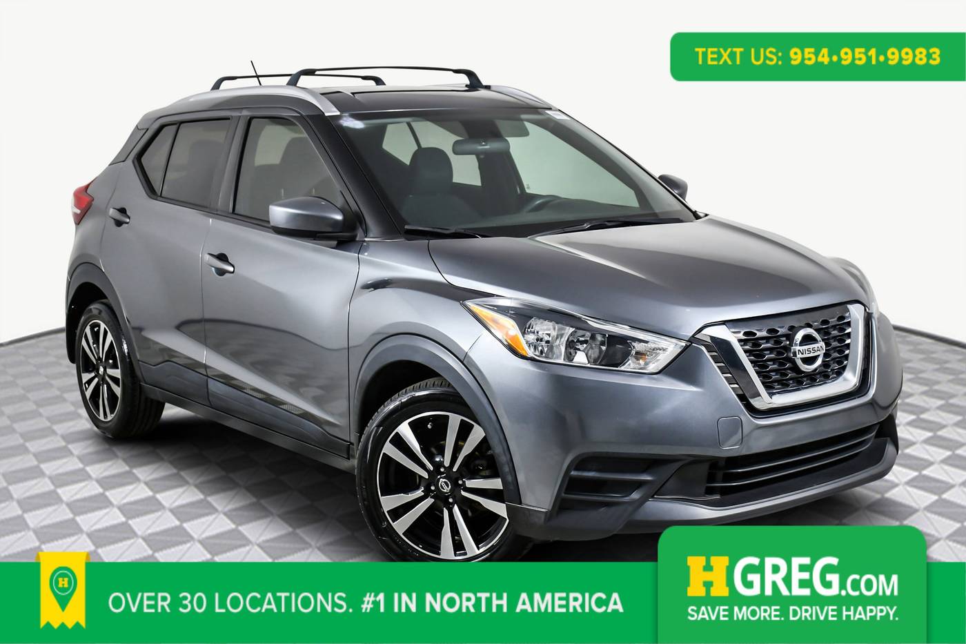 2019 Nissan Kicks SV — SUV — 47,082 mi — West Palm Beach, FL