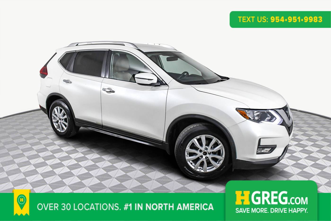 2018 Nissan Rogue SV — SUV — 73,387 mi — West Palm Beach, FL