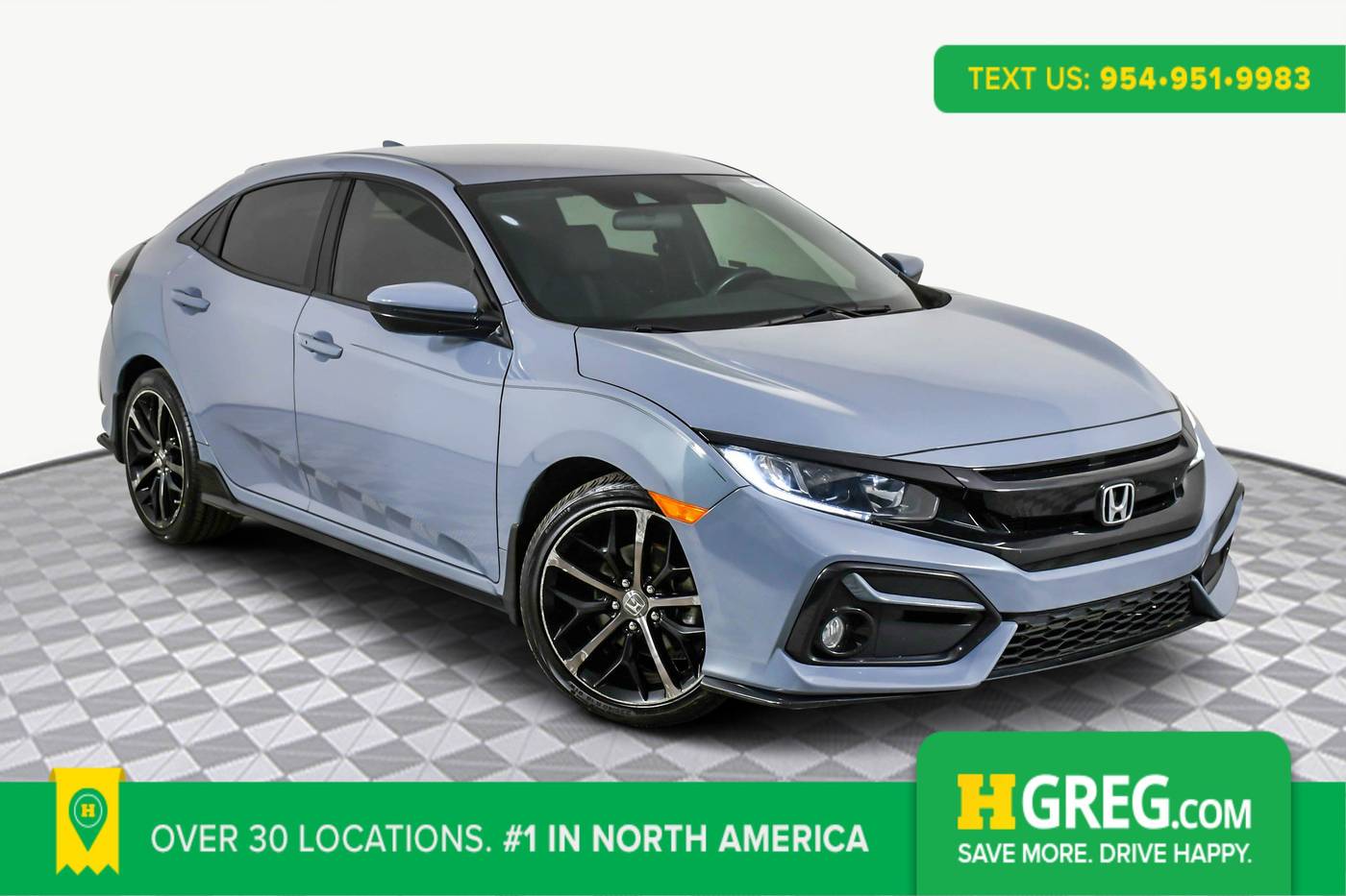 2021 Honda Civic Sport — Hatchback — 82,389 mi — West Palm Beach, FL