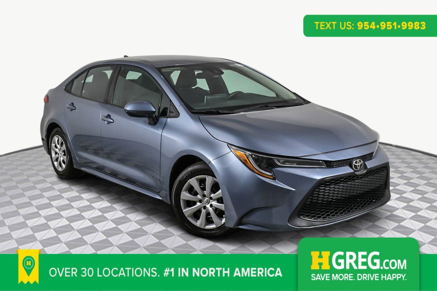 2021 Toyota Corolla LE — Sedan — 64,635 mi — West Palm Beach, FL