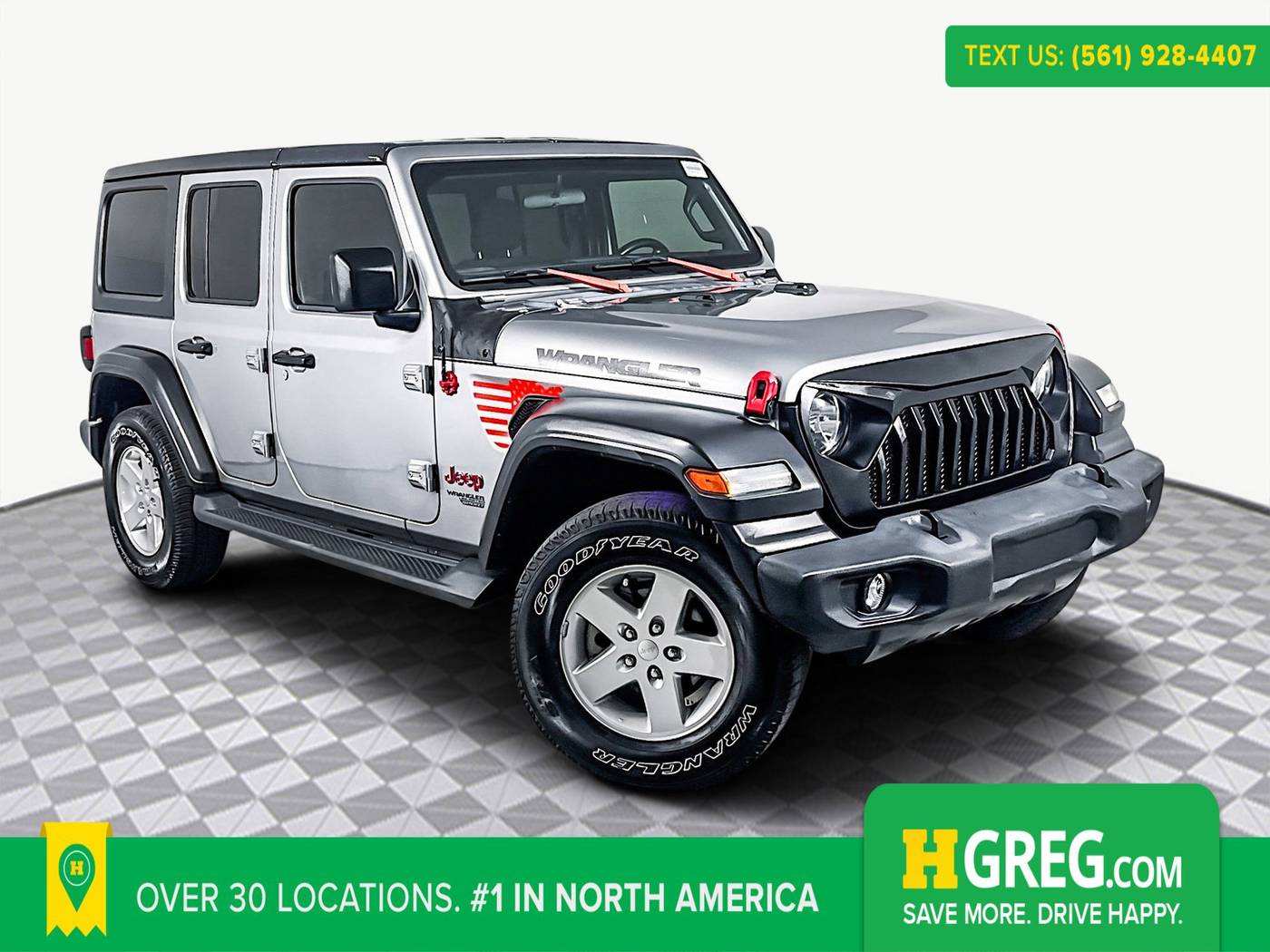 2020 Jeep Wrangler Sport S — SUV — 88,447 mi — West Palm Beach, FL
