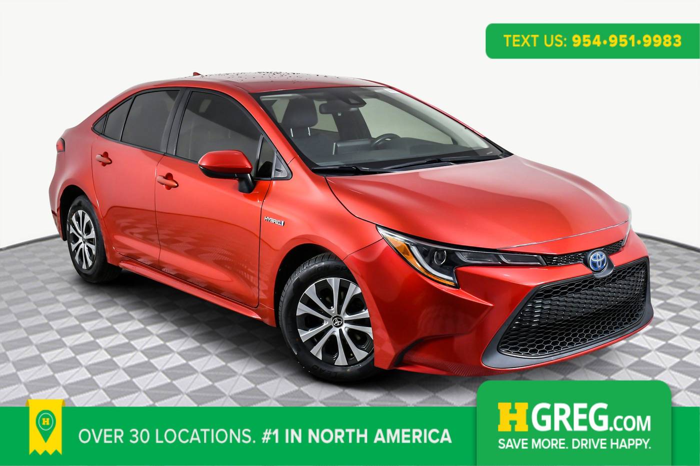 2020 Toyota Corolla Hybrid LE — Sedan — 49,648 mi — West Palm Beach, FL