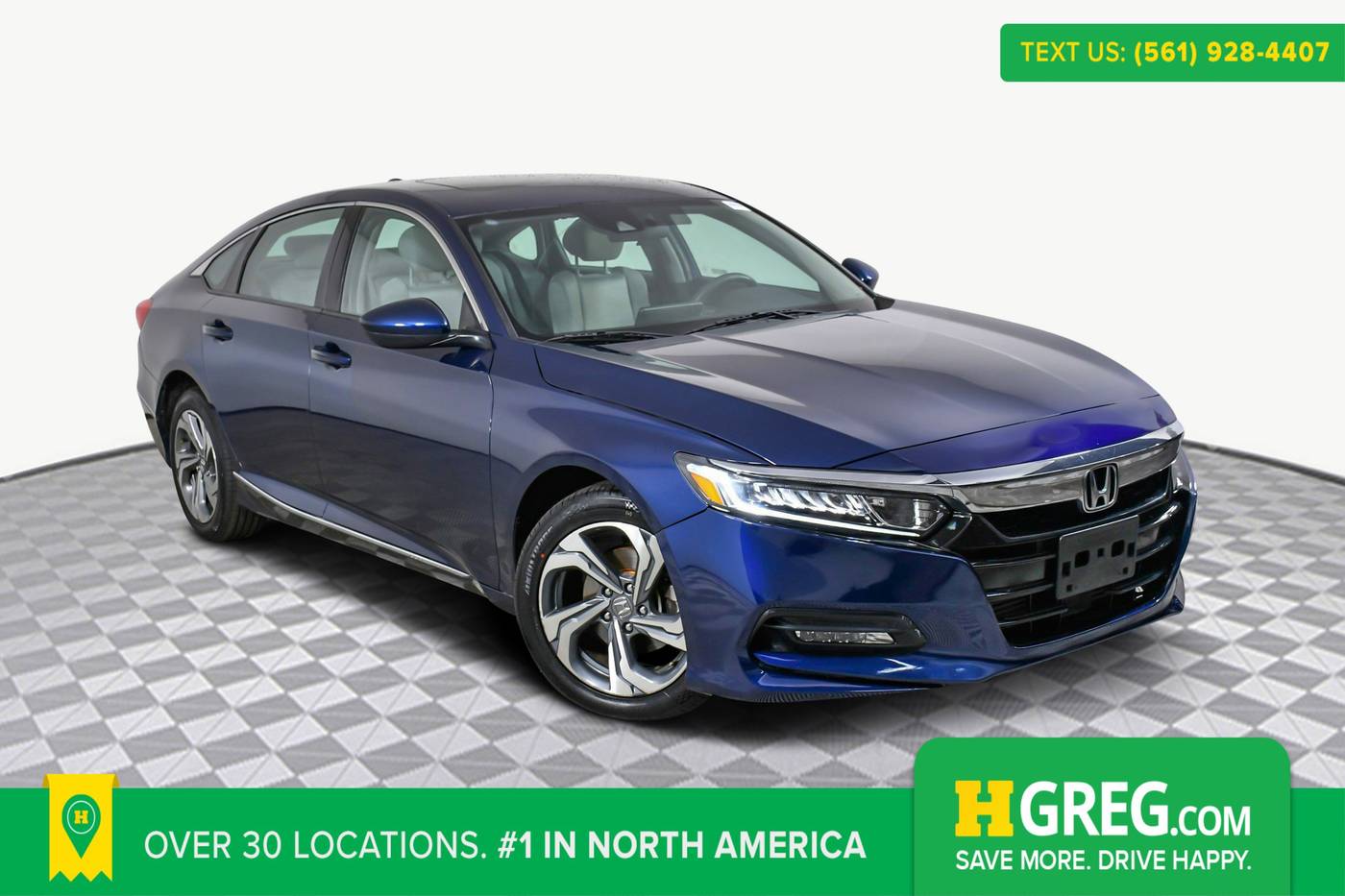 2019 Honda Accord EX — Sedan — 87,455 mi — West Palm Beach, FL