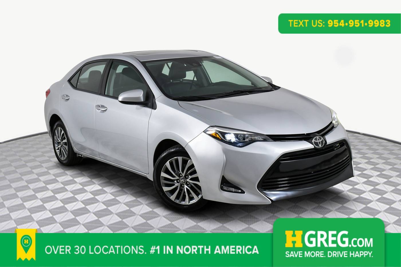 2019 Toyota Corolla XLE — Sedan — 33,314 mi — West Palm Beach, FL