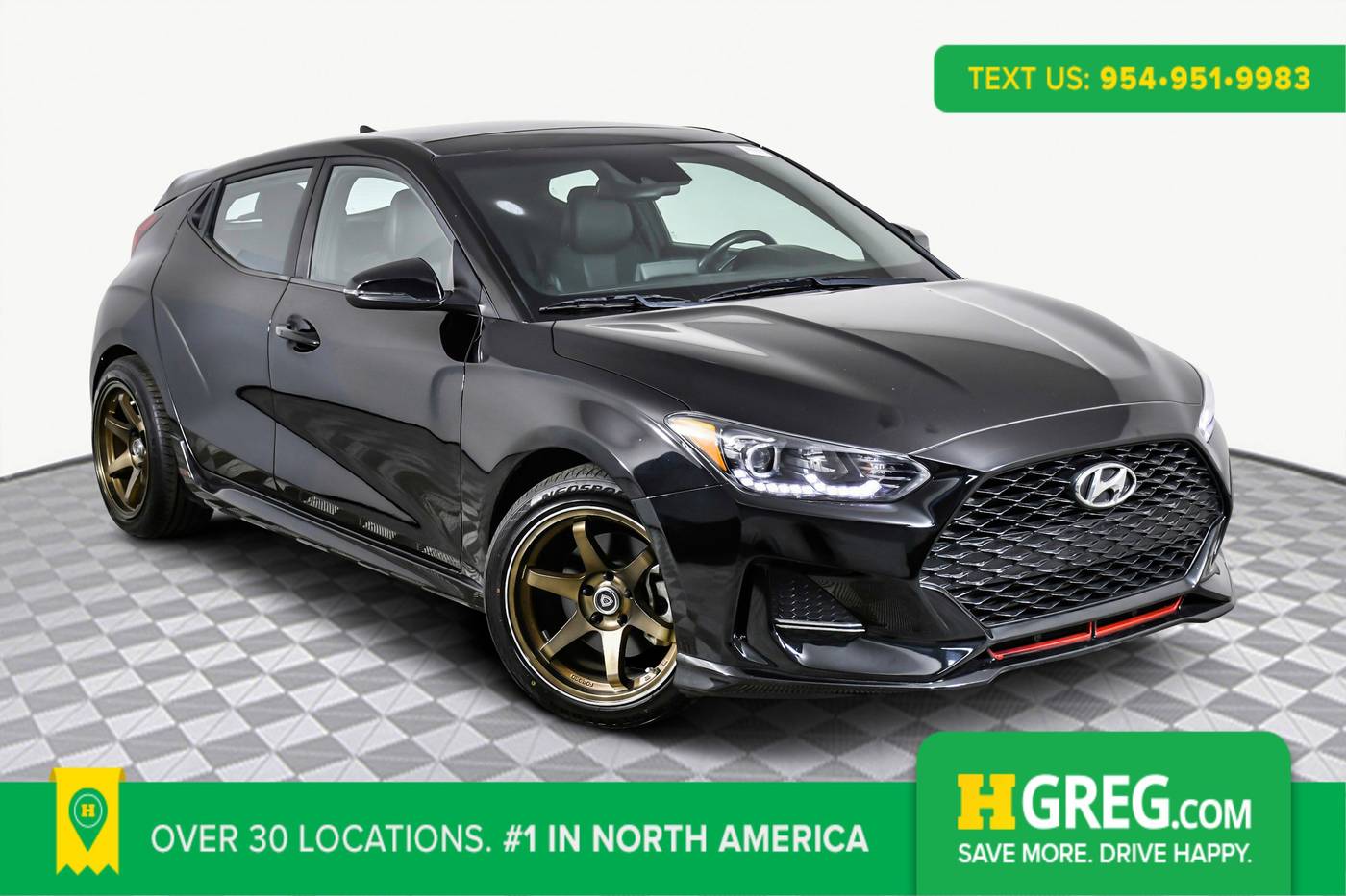 2020 Hyundai Veloster Turbo — Hatchback — 45,634 mi — West Palm Beach, FL