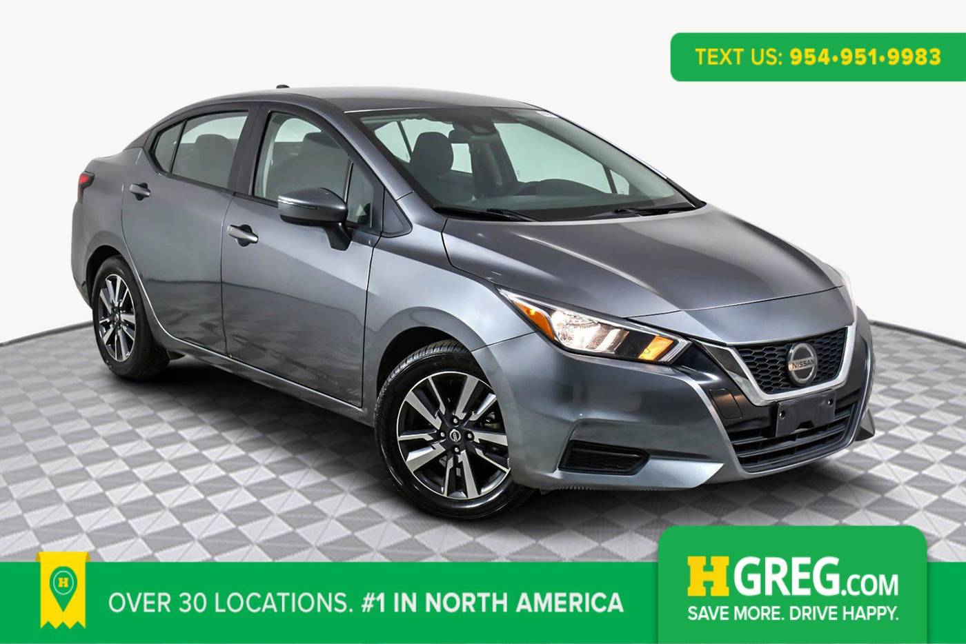 2021 Nissan Versa SV — Sedan — 70,922 mi — West Palm Beach, FL