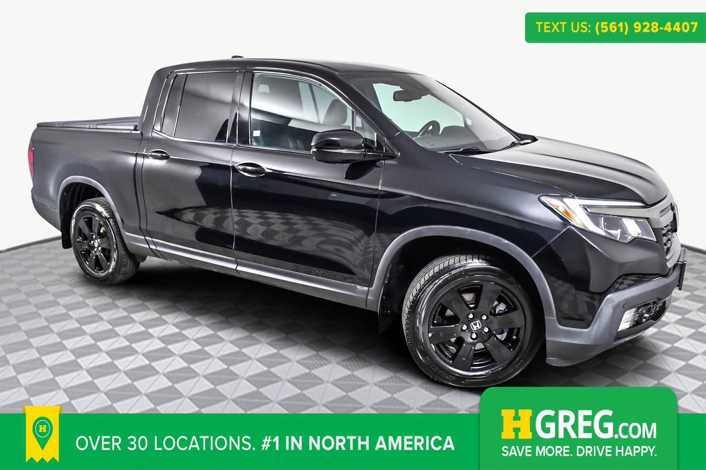 2019 Honda Ridgeline Black Edition — Pickup Truck — 70,227 mi — West Palm Beach, FL