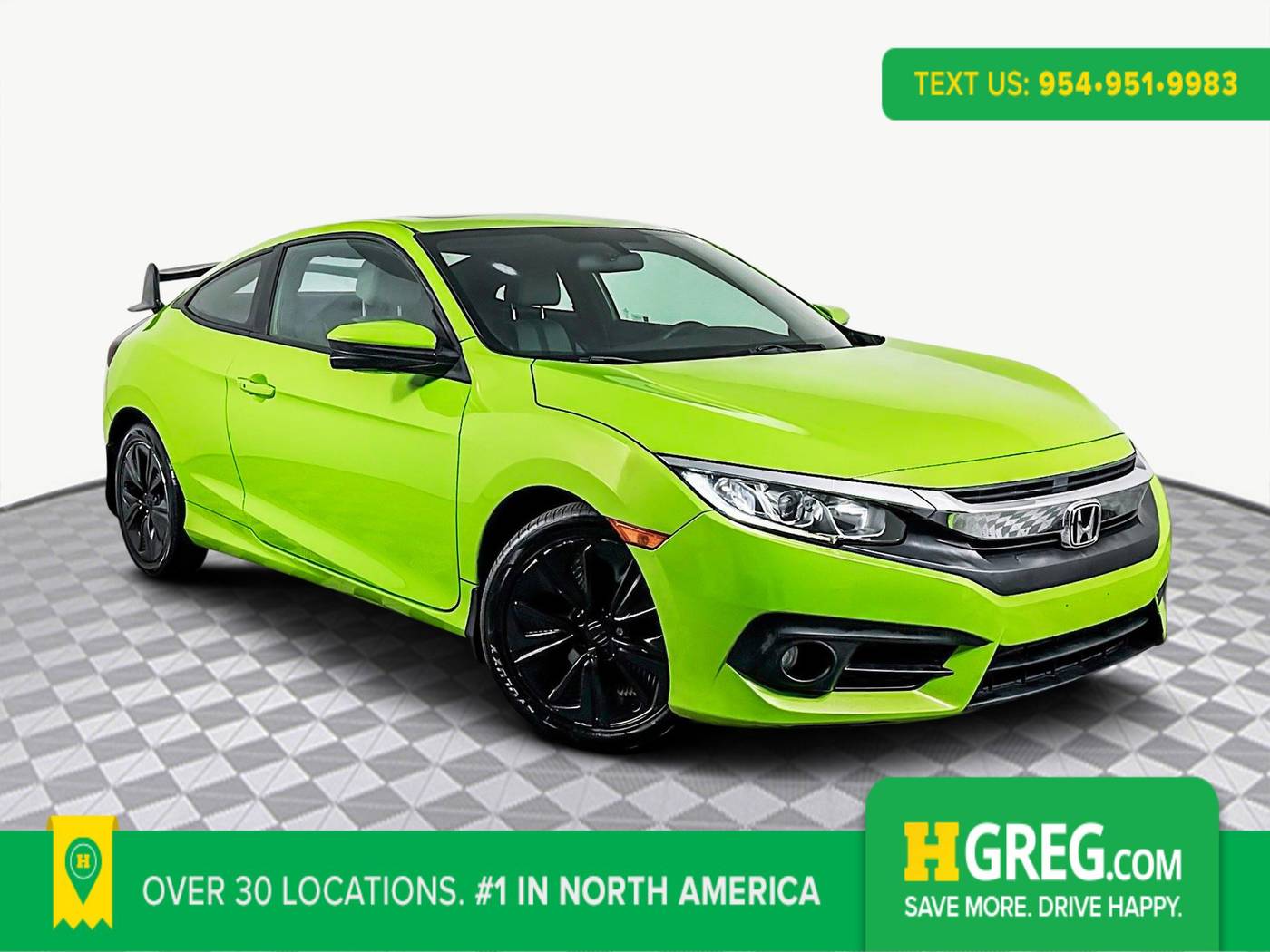 2018 Honda Civic EX-T — Coupe — 39,628 mi — West Palm Beach, FL