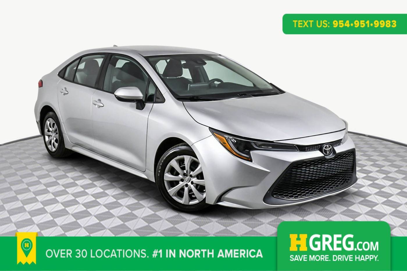 2020 Toyota Corolla LE — Sedan — 74,086 mi — West Palm Beach, FL