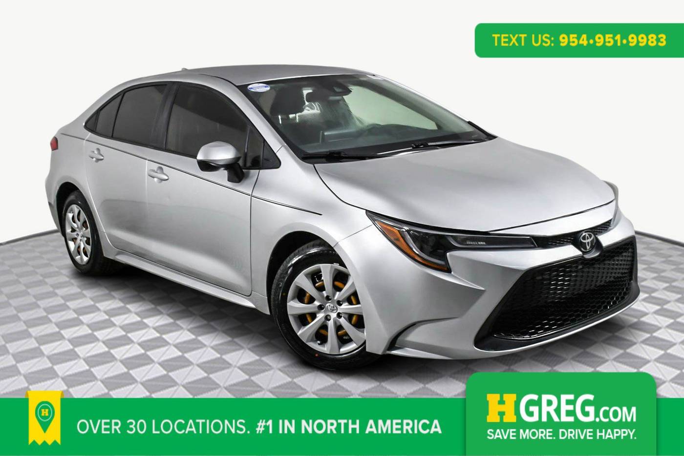 2021 Toyota Corolla LE — Sedan — 44,002 mi — West Palm Beach, FL
