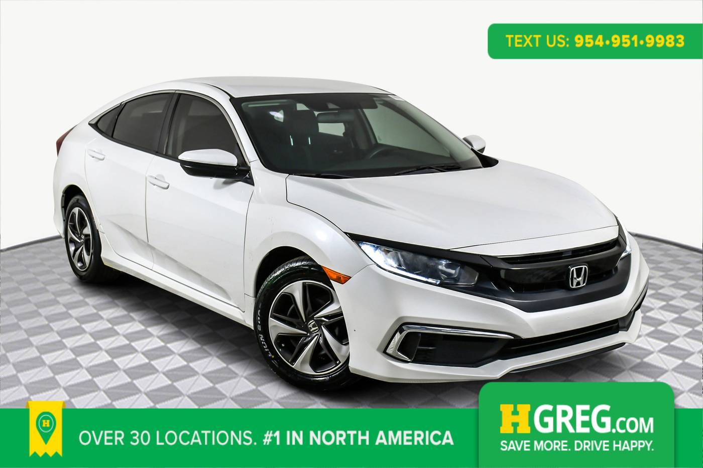 2020 Honda Civic LX — Sedan — 44,695 mi — West Palm Beach, FL