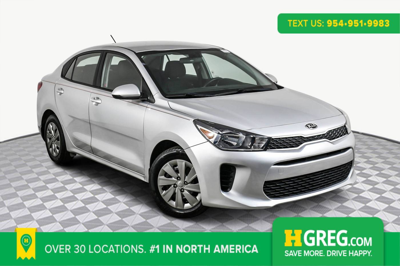 2020 Kia Rio LX — Sedan — 80,527 mi — West Palm Beach, FL