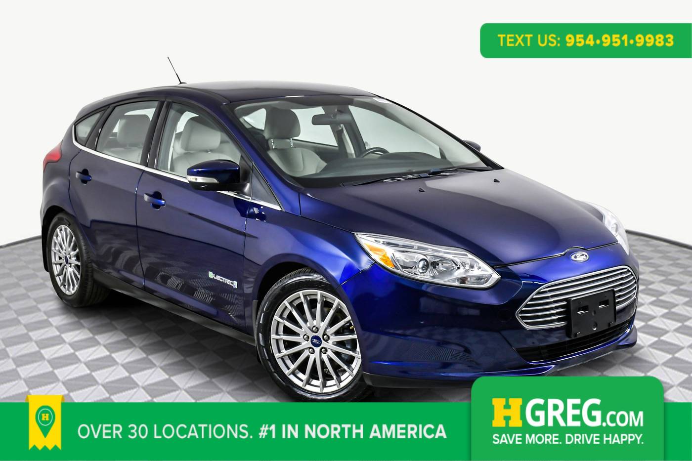 2016 Ford Focus Electric Electric — Hatchback — 48,513 mi — West Palm Beach, FL