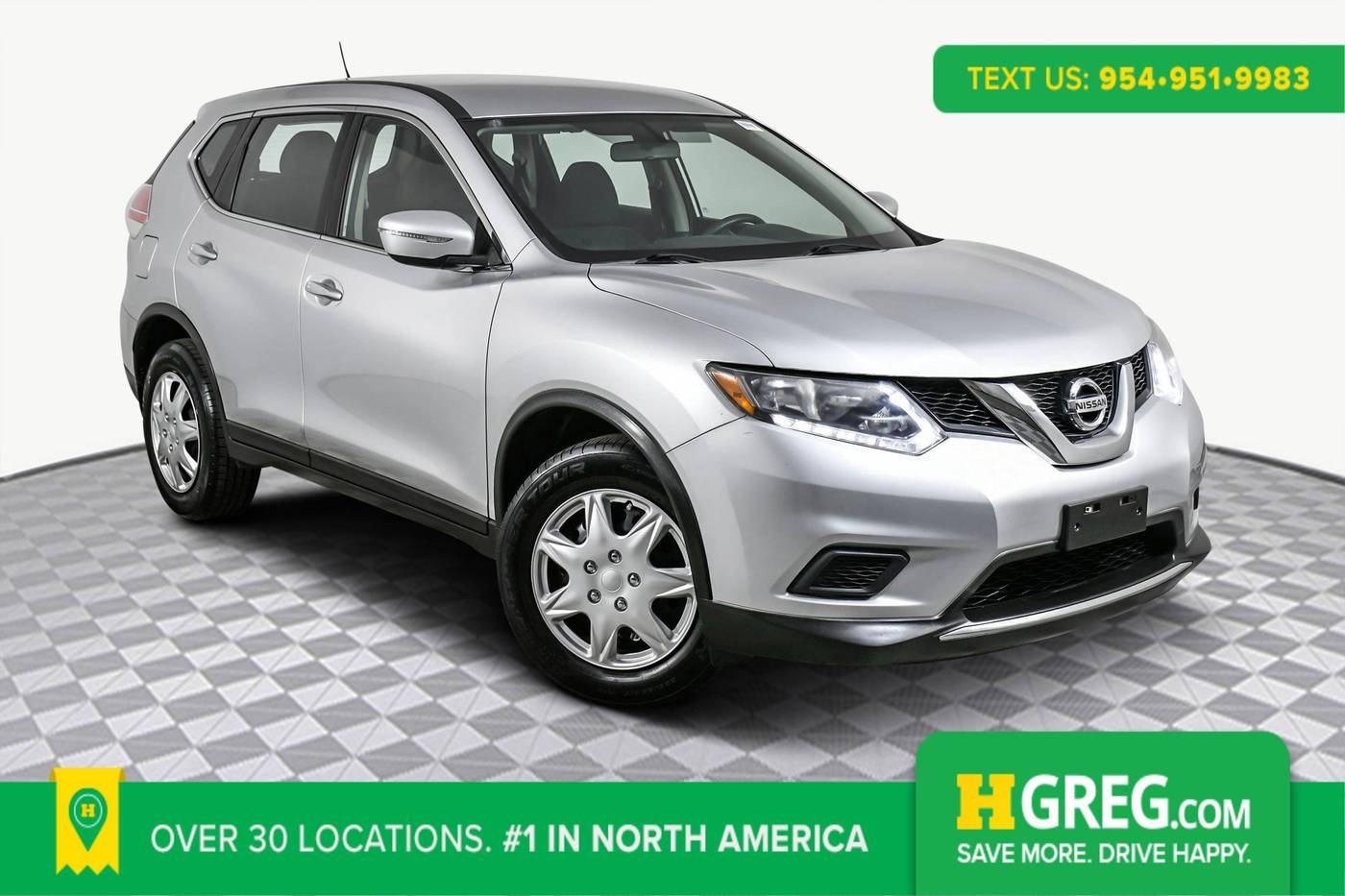 2015 Nissan Rogue S — SUV — 65,321 mi — West Palm Beach, FL