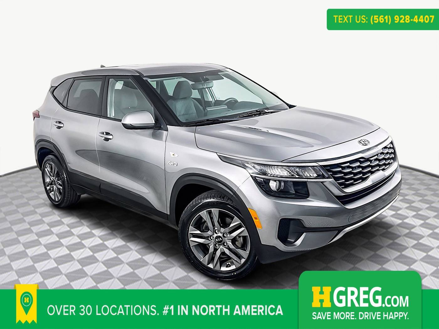2021 Kia Seltos LX — SUV — 74,681 mi — West Palm Beach, FL
